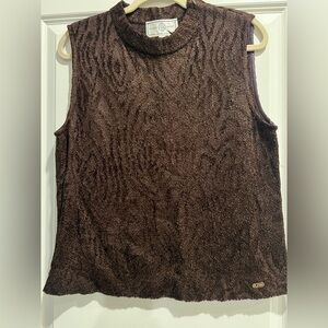 St John Sport  New Oak Sleeveless Sweater